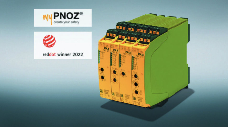 ¡UN DISEÑO EXCEPCIONAL! EL NOVEDOSO DISPOSITIVO DE SEGURIDAD MODULAR MYPNOZ DE PILZ RECIBE EL PREMIO INTERNACIONAL RED DOT AWARD